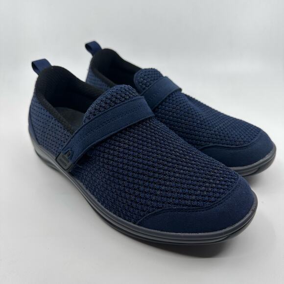 Orthofeet WMNS Quincy 823 Stretchable Slip-On Shoes US 7.5B Blue Comfort Support - Picture 1 of 8